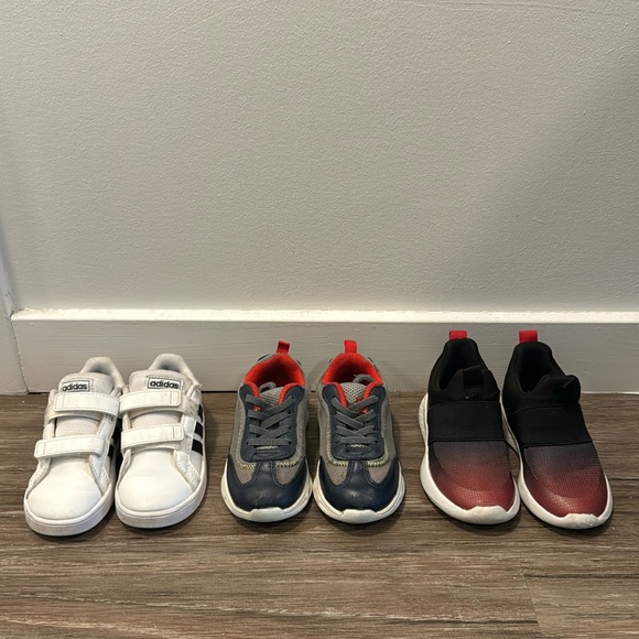 adidas Other - Toddler boy bundle sneakers size 7, Adidas, Carters, Cat and Jack.